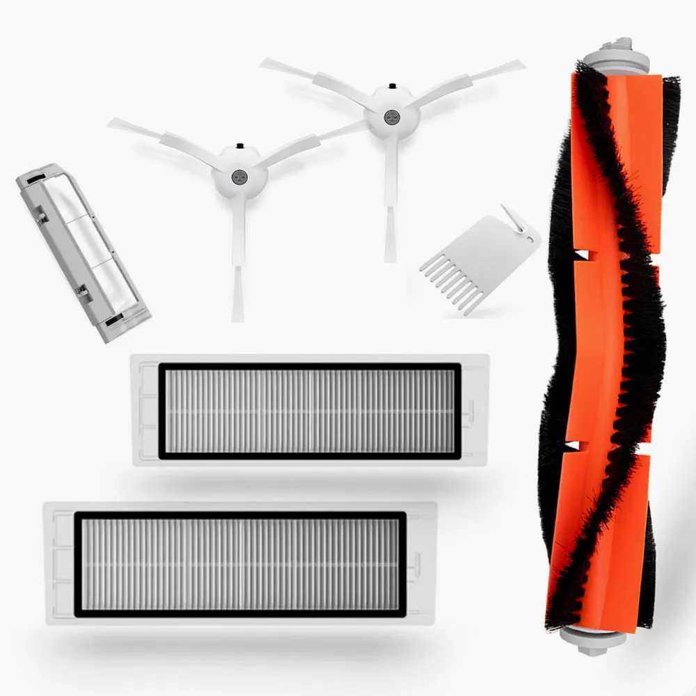 XIAOMI MI Robot Vacuum Part Pack Side Brush x 2pcs, HEPA Filter x 2pcs