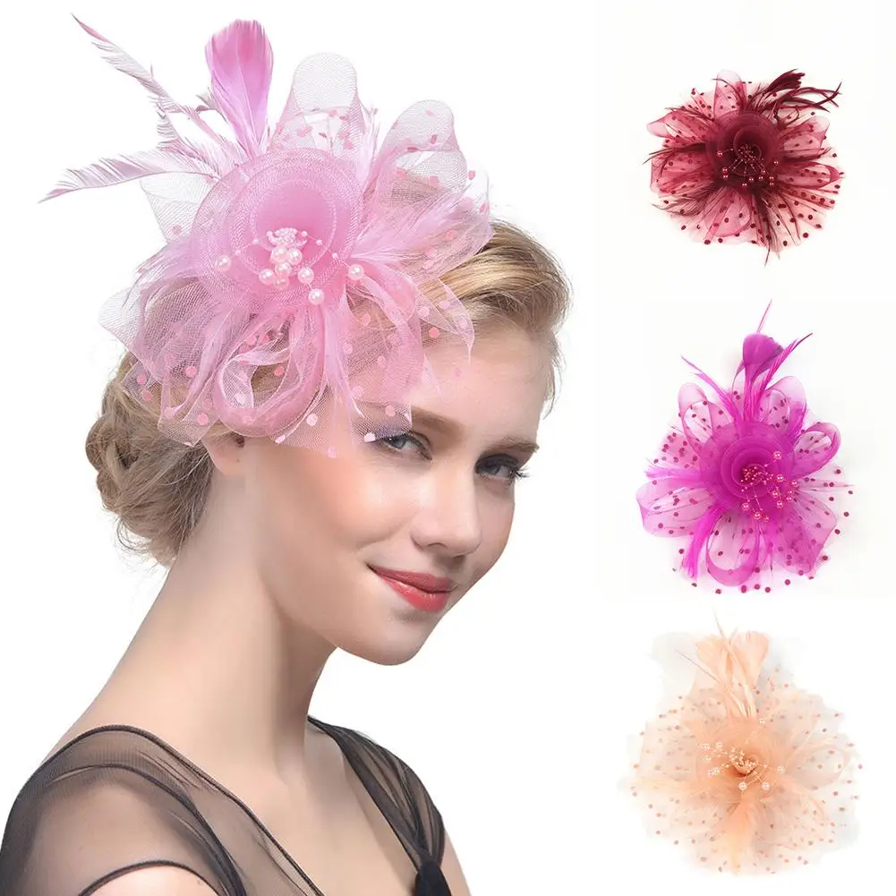 

1Pcs Fashion Bead Women Bride Hair Hoop Clip Wedding Party Dance Headwear Decor Hair Accessories 20cm x 20cm