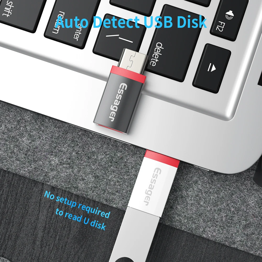 Адаптер Essager Micro USB-type C OTG кабель для Xiaomi K20 Pro Oneplus 7 Pro huawei OTG type-C адаптер Microusb USBC разъем