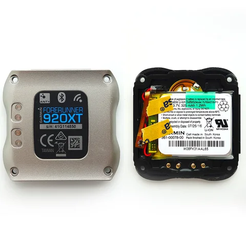 Original para Garmin Relógio e Acessórios de Cobertura Forerunner Corrida Equitação Triathlon Bateria Traseira 920xt