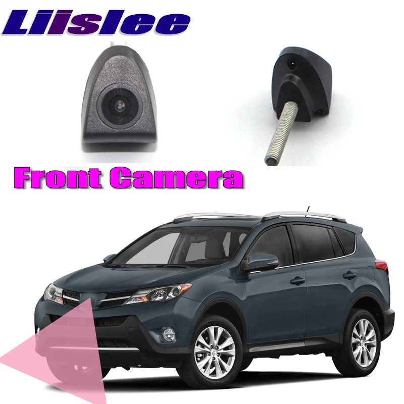 Liislee Car Front Camera Grille Logo Camera For Toyota Rav4