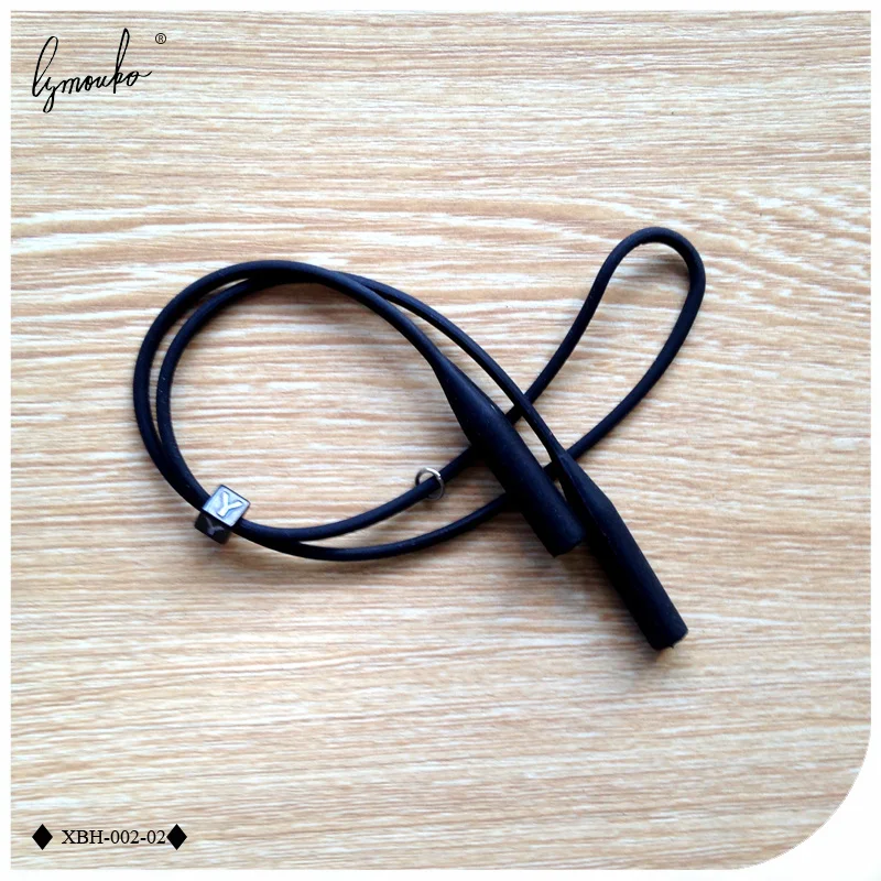 Glasses straps Lymouko 2pcs/Lot High Elastic Anti Slip Silicone Sunglasses Glasses Cords Lanyard Eyeglasses Chain Cord Holder String Rope