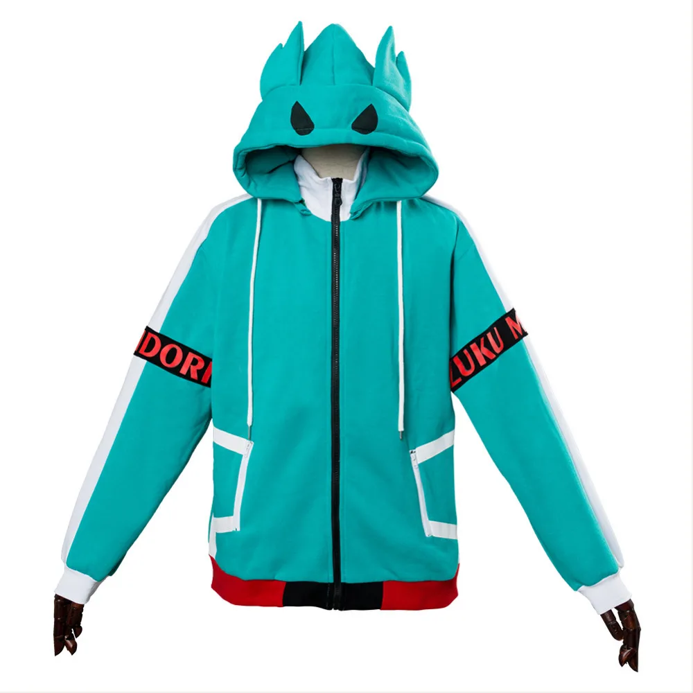 Толстовка Boku с капюшоном Моя геройская Академия худи Izuku Midoriya 3D принтом