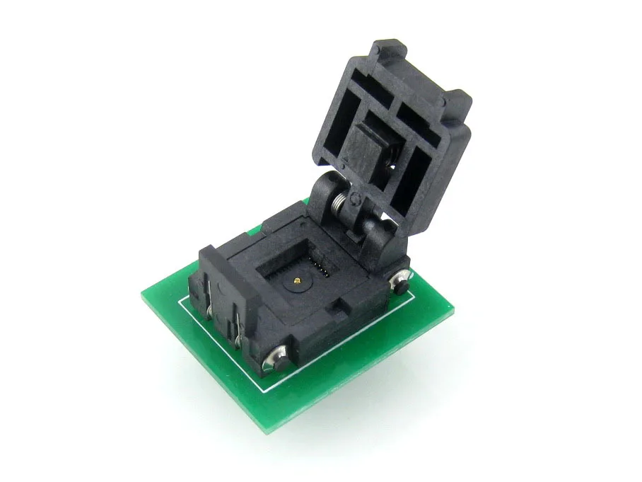 QFN8 TO DIP8 (C) Plastronics IC α׷  ׽Ʈ  , QFN8 MLF8 MLP8 Ű 8x6mm 1.3 ġ