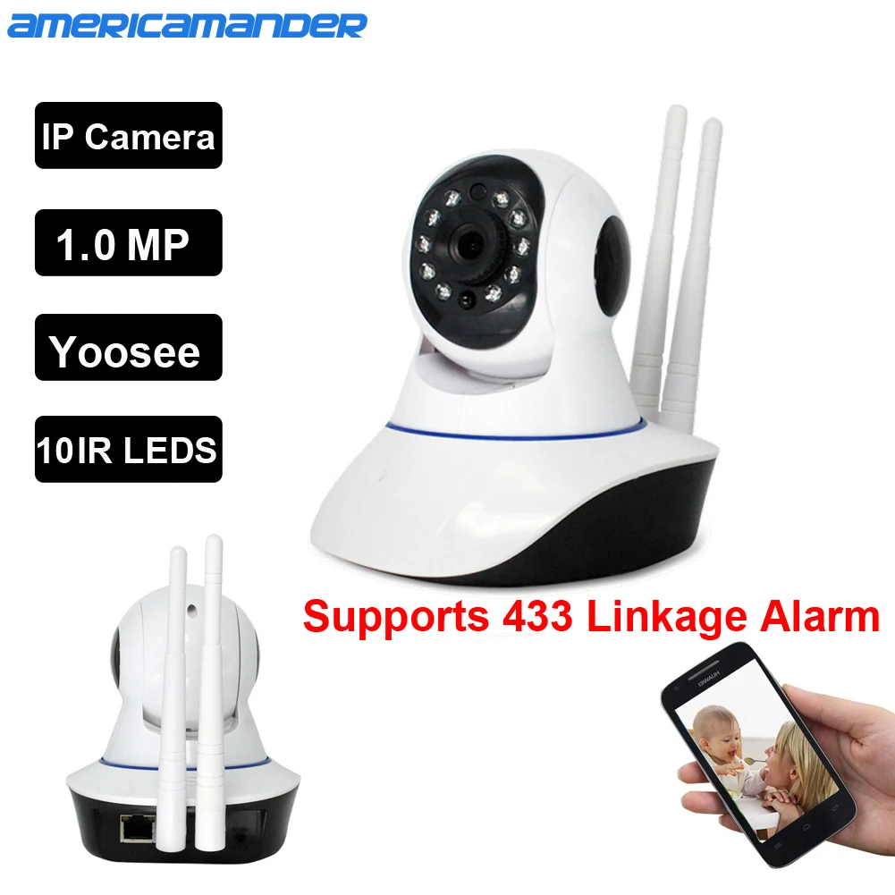 Dual antenna WiFi IP Smart Onvif Pet Camera wifi p2p MINI Wireless IP CCTV Camera Kamera ir nachtsicht outdoor sicherheit System