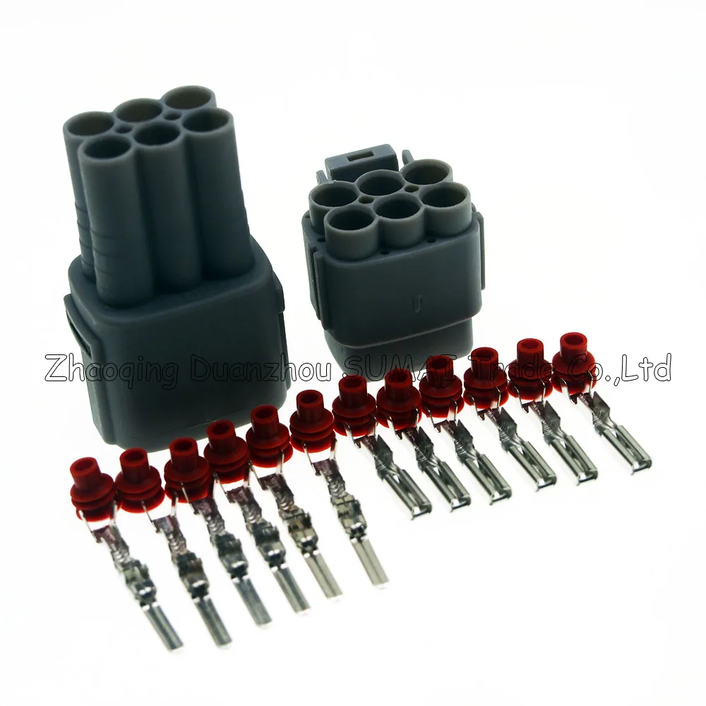 6 Pin männlich weiblich 6187-6561 6180-6771 auto rücklicht/rückleuchten  stecker, 6Pin auto rücklicht anschluss für Toyota, Honda etc.