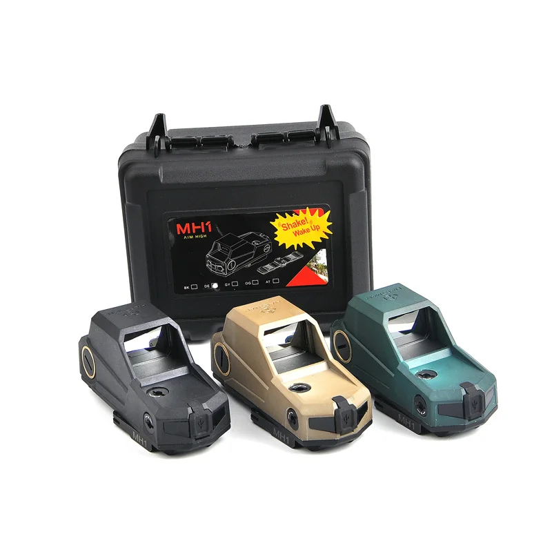 

MH1 Tactical Red Dot Sight Scope Dual Motion Sensor Reflex Sight Largest Field of View Sniper Airsoft Gun Sight