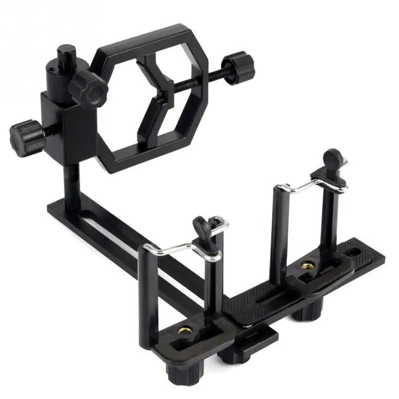 2018 Telescope Holder Camera Mount Metal Multi function Double Clip