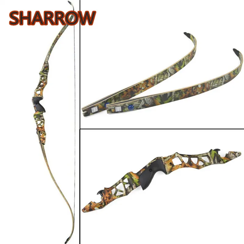 

64" 30-55lbs Takedown Recurve Bow Adult Right Handed Bow Target Practice Longbow Outdoor Hunting Shooting Competition Game Bow