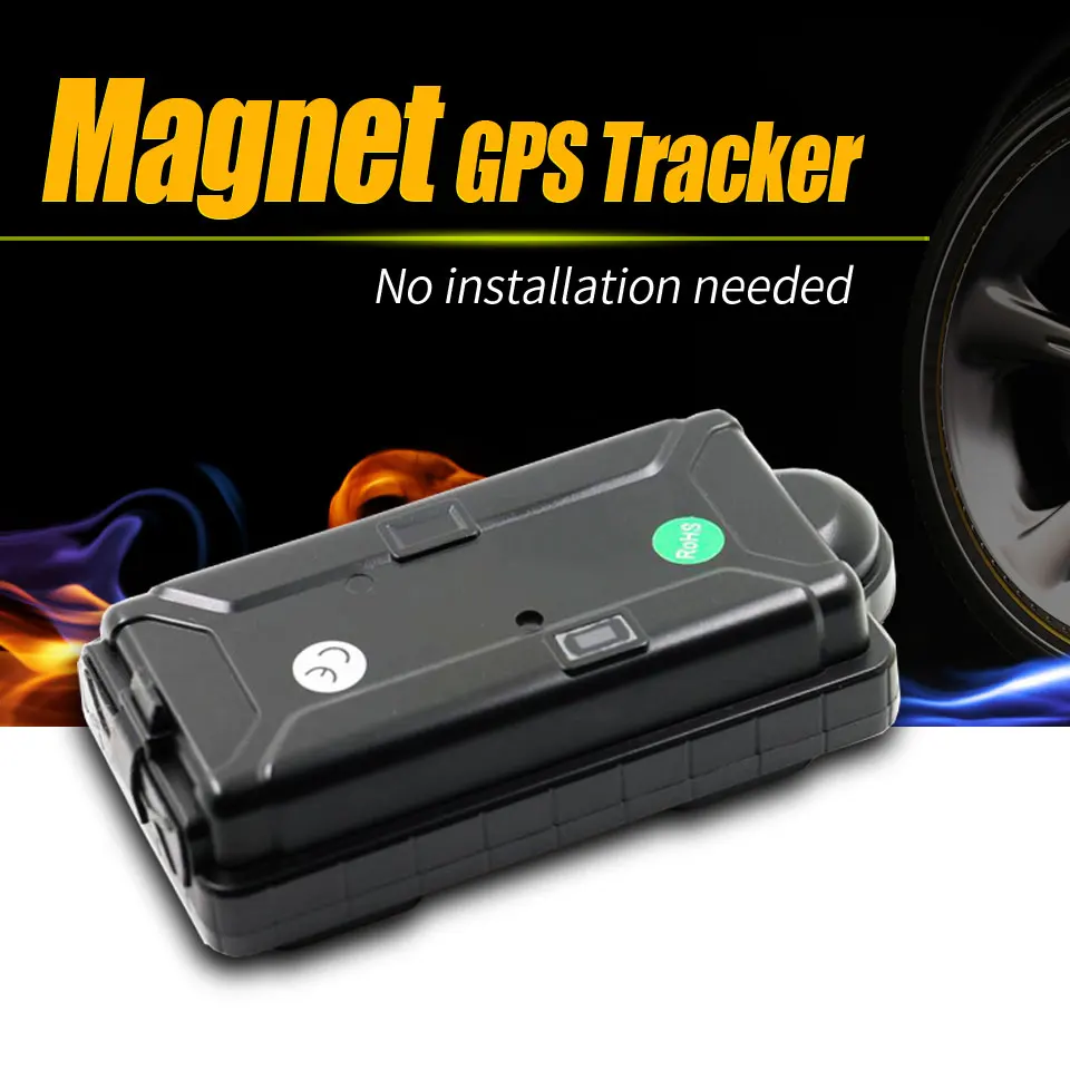 GPS трекер VJOYCAR TK05SE 5000 мАч водонепроницаемый с датчиком падения|tracking software|localizador gps
