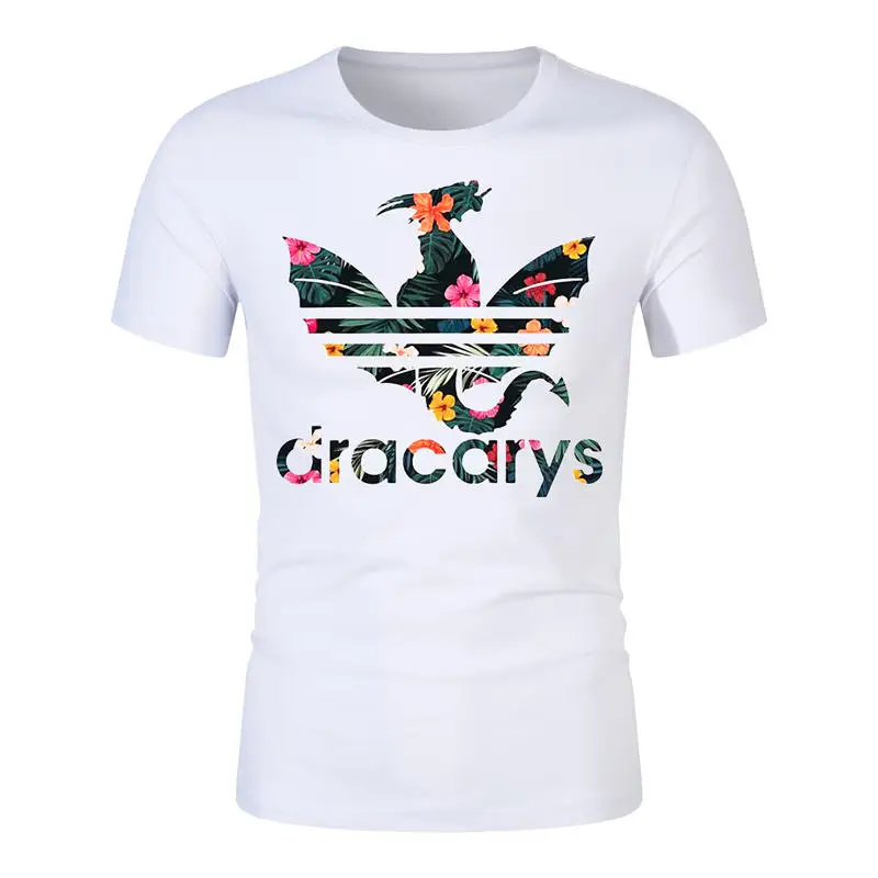 

Dracarys Shirt Game Of Thrones T Shirt Mother Of Dragonsflower T-shirt Khaleesi Mom Shirts For Harajuku Tees Men Clothing 2019