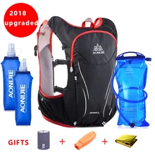 AONIJIE, нейлон, 5л, для улицы, походный рюкзак, жилет, профессиональный, марафон, для бега, велоспорта, рюкзак для 1,5 л, сумка для воды