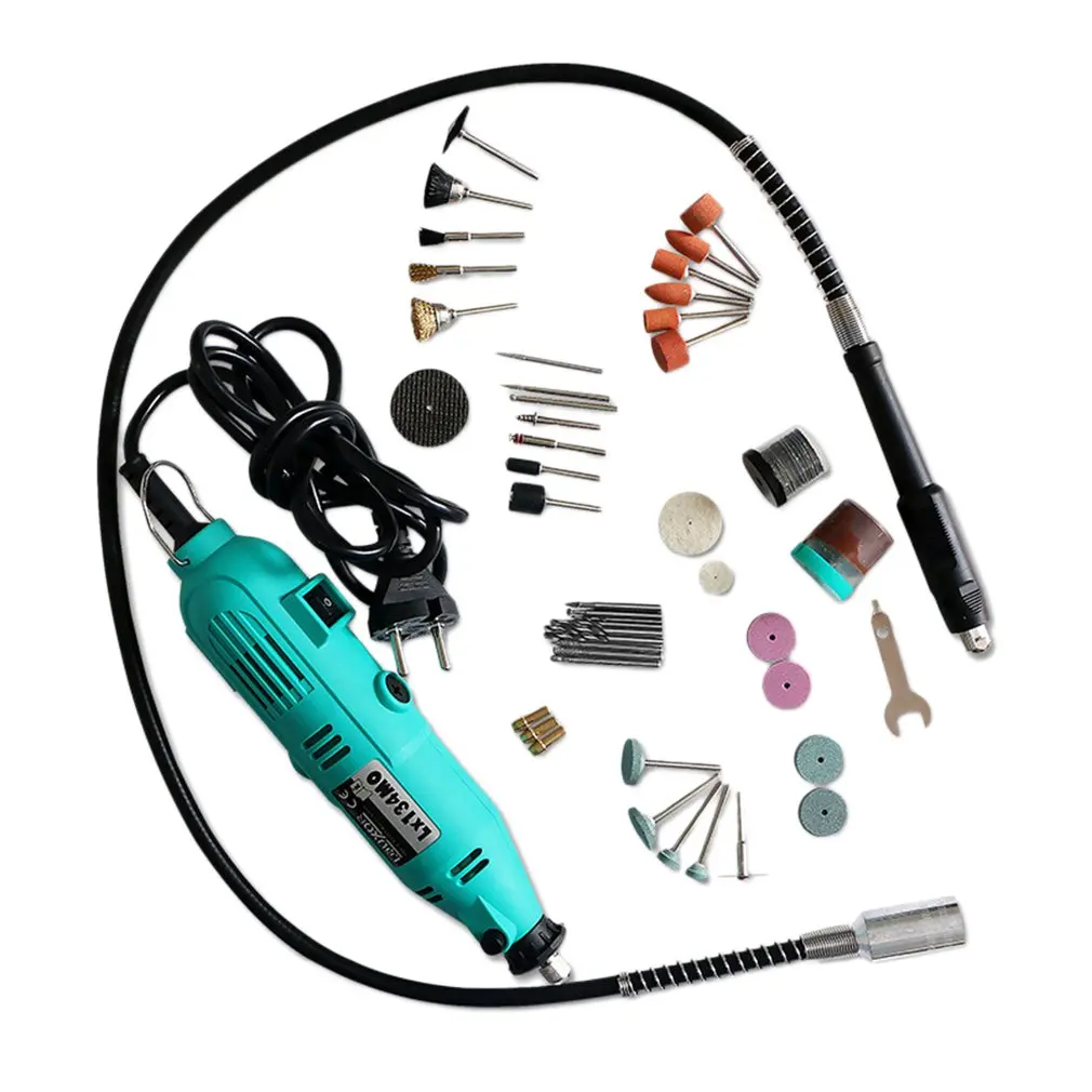 

DIY carving jade carving electric grinder 180W electric grinder 266 set multi-function high power grinding machine set