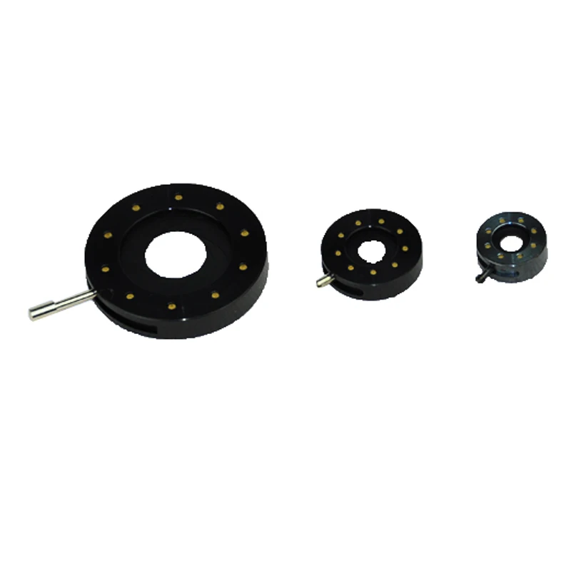 

Iris Diaphragm Ring-Activated Threaded Iris Diaphragm Adjustable Optical Iris Diaphragm Lever-Actuated Iris Diaphgrams