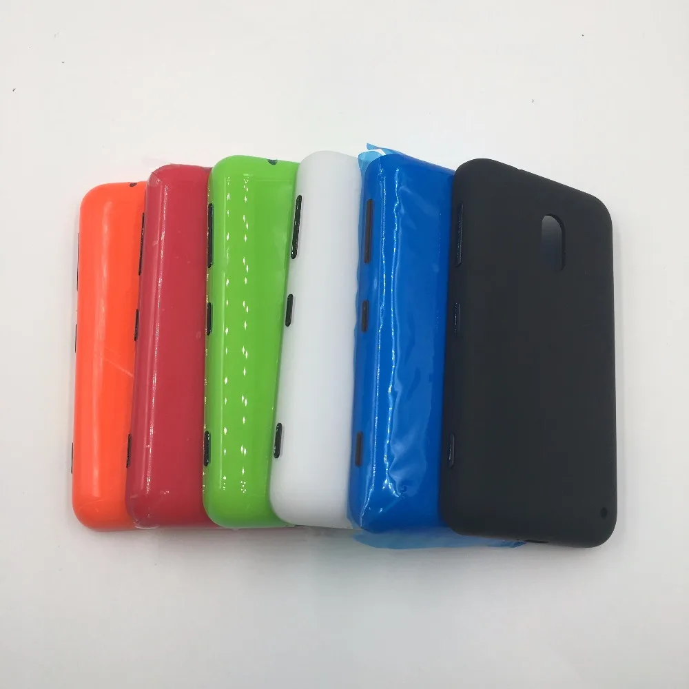 Крышка батарейного отсека RTBESTOYZ задняя крышка корпуса для Nokia Lumia 620 с кнопками