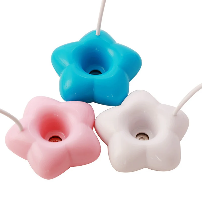

Mini Portable Pentagram USB Air Humidifier Purifier Aroma Diffuser Steam Essential Oil Diffuser Mist for Home Office