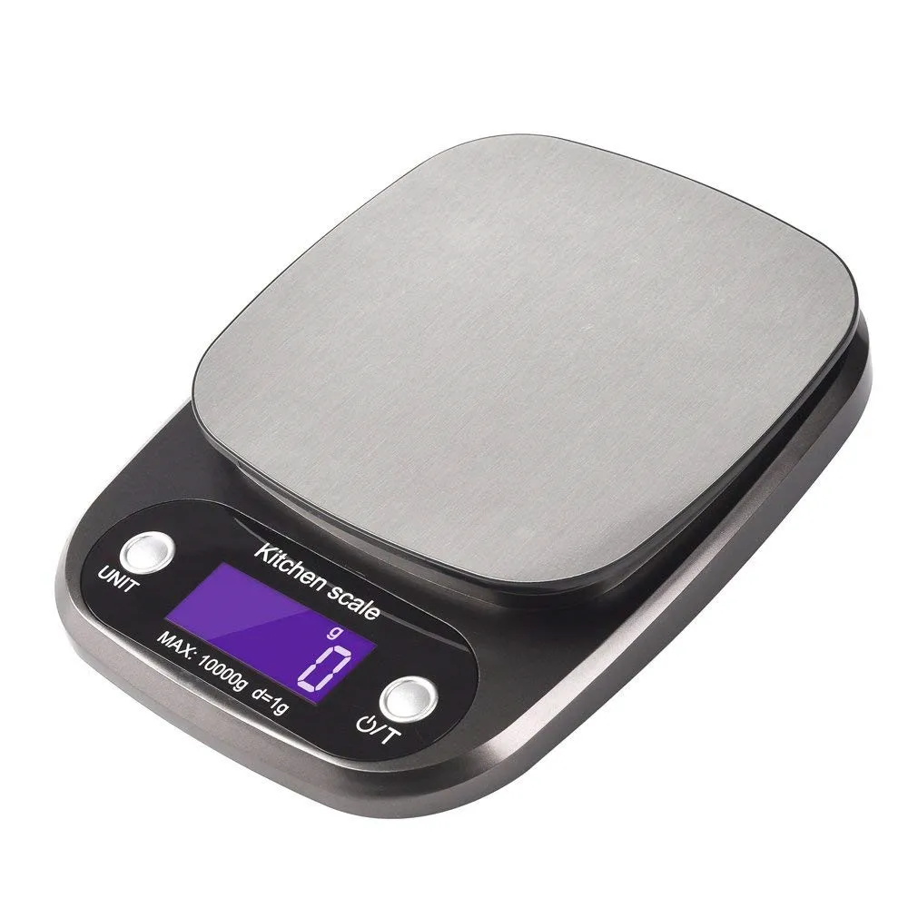 

Digital Kitchen Scale, 22lb/10kg Multifunction Food Scale Electronic Baking & Cooking Scale with LCD Display and Tare Function