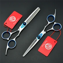 6.0 inch 17.5cm Professional Human Hair Scissors Hairdressing Cutting Shears Thinning ScissorsHair Cut Hair Styling Tools Z1003