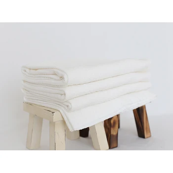 

White Soft Jersey Bakcdrops Baby Stretch Sweater Blanket Beanbag Cover Fabric Newborn Photo Props Posing Layer Swaddle Blanket
