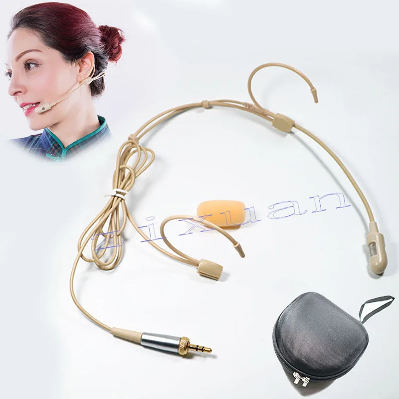 Microfone para Sennheiser Entrevista sem Fio Hipercardióide Condensador Microfone Headset 100 300 500g 1 2 3 4 Cantar Discurso Gravação ew Mod. 1419960