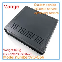 2 шт./лот сетевая приборная аппаратура шасси 290*80*260 мм ABS Пластиковая распределительная коробка diy для сигнального запуска