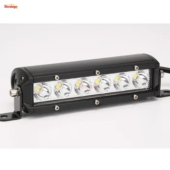 

7" Inch Single Row 30W Epistar Chips LED Light Bar For Offroad Wrangler 4*4 SUV ATV Tractor