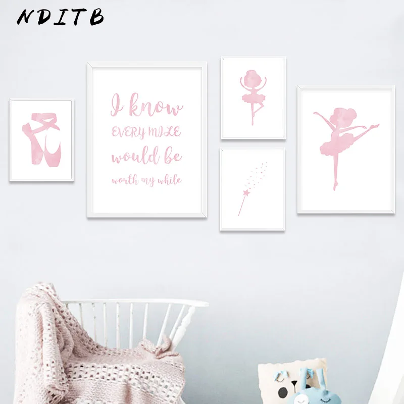 posters for baby girl nursery