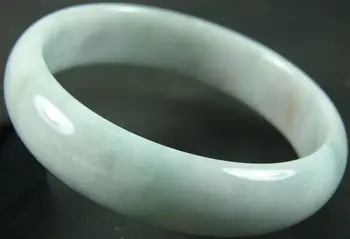 

002014 Green Chinese Natural Grade A Jade Jadeite Bangle Bracelet