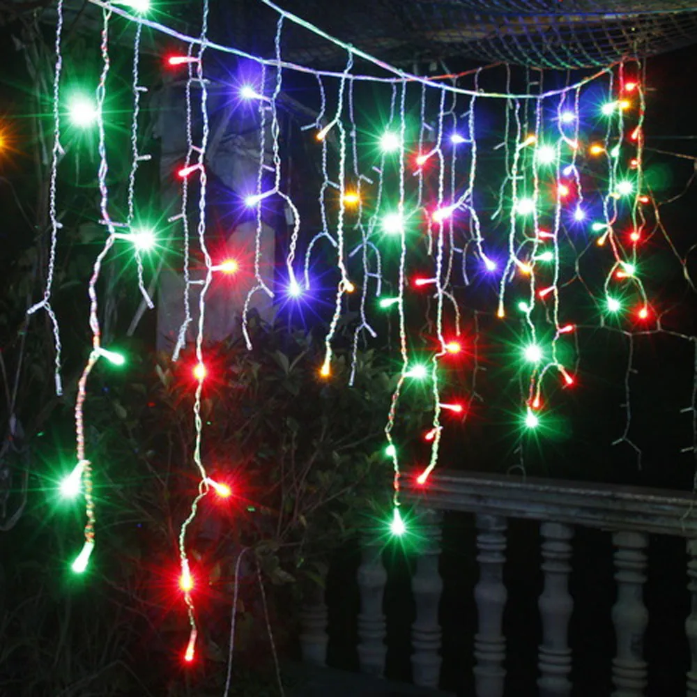 Светодиодный ленточный светильник 120 светодиодный 220 в сказочный светодиодный светильник на солнечной батарее для свадебной вечеринки, рождественского садового декора, оконный светильник с европейской вилкой