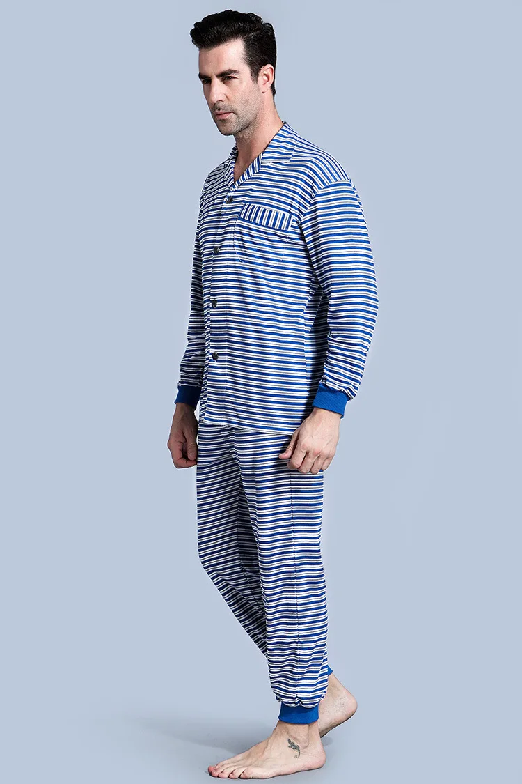 Free shipping.winter Brand men Sleep Pajamas,sleeping home clothing,cotton plus size sleepingwea