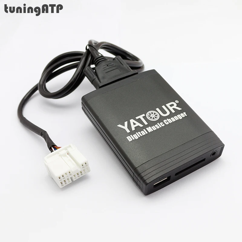 YATOUR цифровой музыкальный чейнджер AUX-IN SD USB MP3 адаптер для Suzuki pacr-серии радио