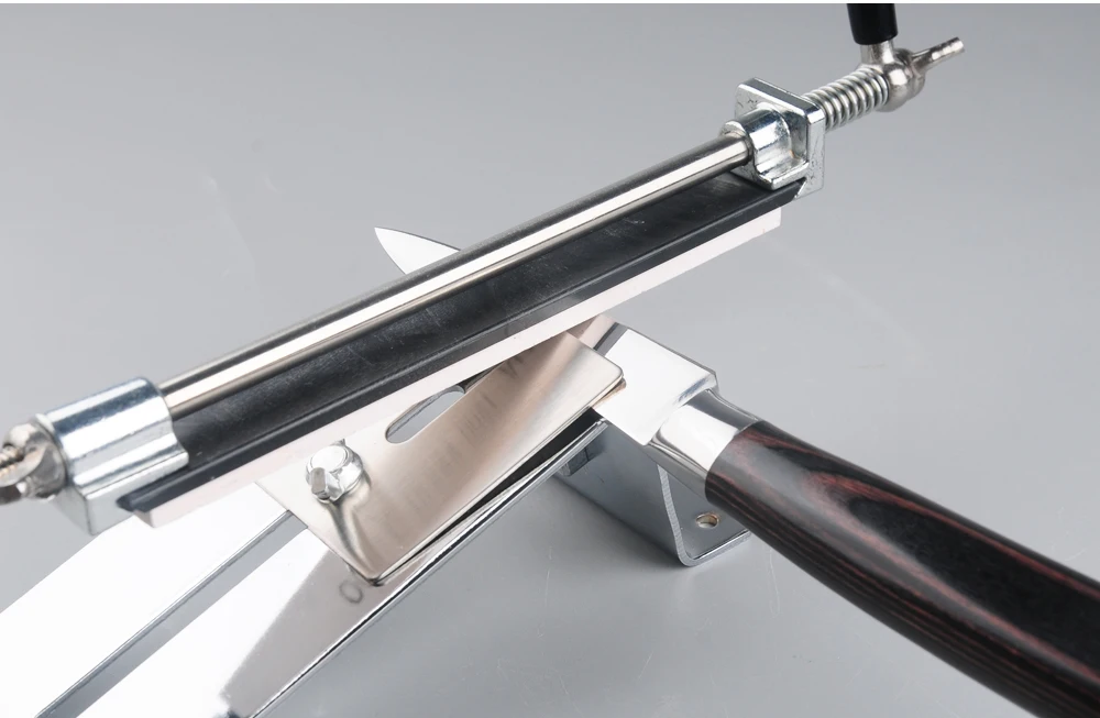 [ВИДЕО] Нержавеющая сталь ruixin pro точилка для ножей Профессиональная кухонная заточка фиксированный угол камни алмазные камни бар