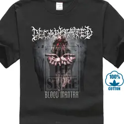 Обезглавленных крови мантра рубашка S M L XL Футболка Официальный Death Metal футболка новые мужские футболки с О-образным вырезом топы, футболки
