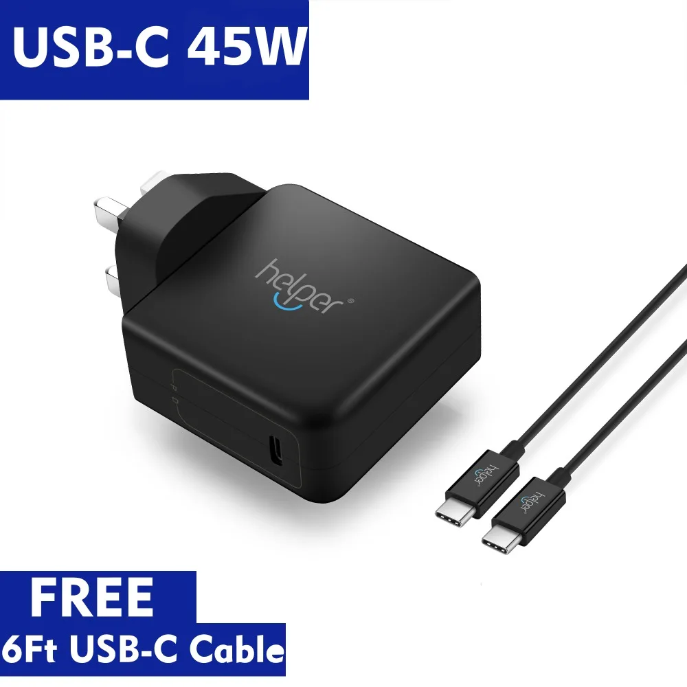 

20V 2.25A45W USB Type C Power Adapter wall charge for new Macbook pro Dell Xps lenovo yoga Nintendo switch
