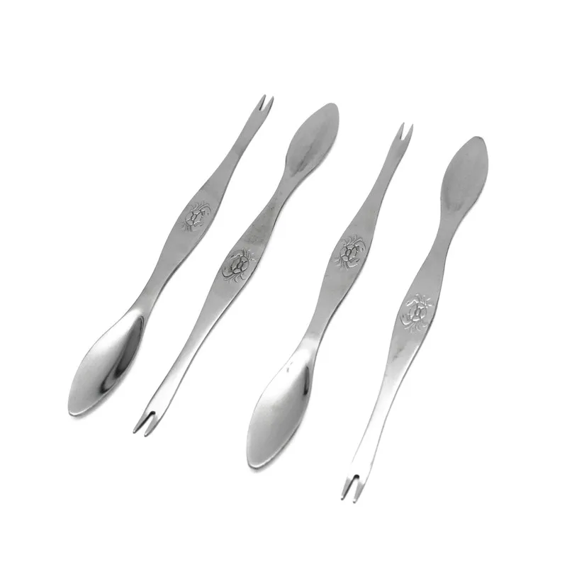 4 шт. кухонные морепродукты из нержавеющей стали|fork boots|fork combforks photos |