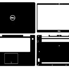 Специальный кожаный Углеродного Волокна Виниловые наклейки кожи крышка гвардии для Новинка года Dell Inspiron 7570 i7570 2-в-1 15," сенсорный экран