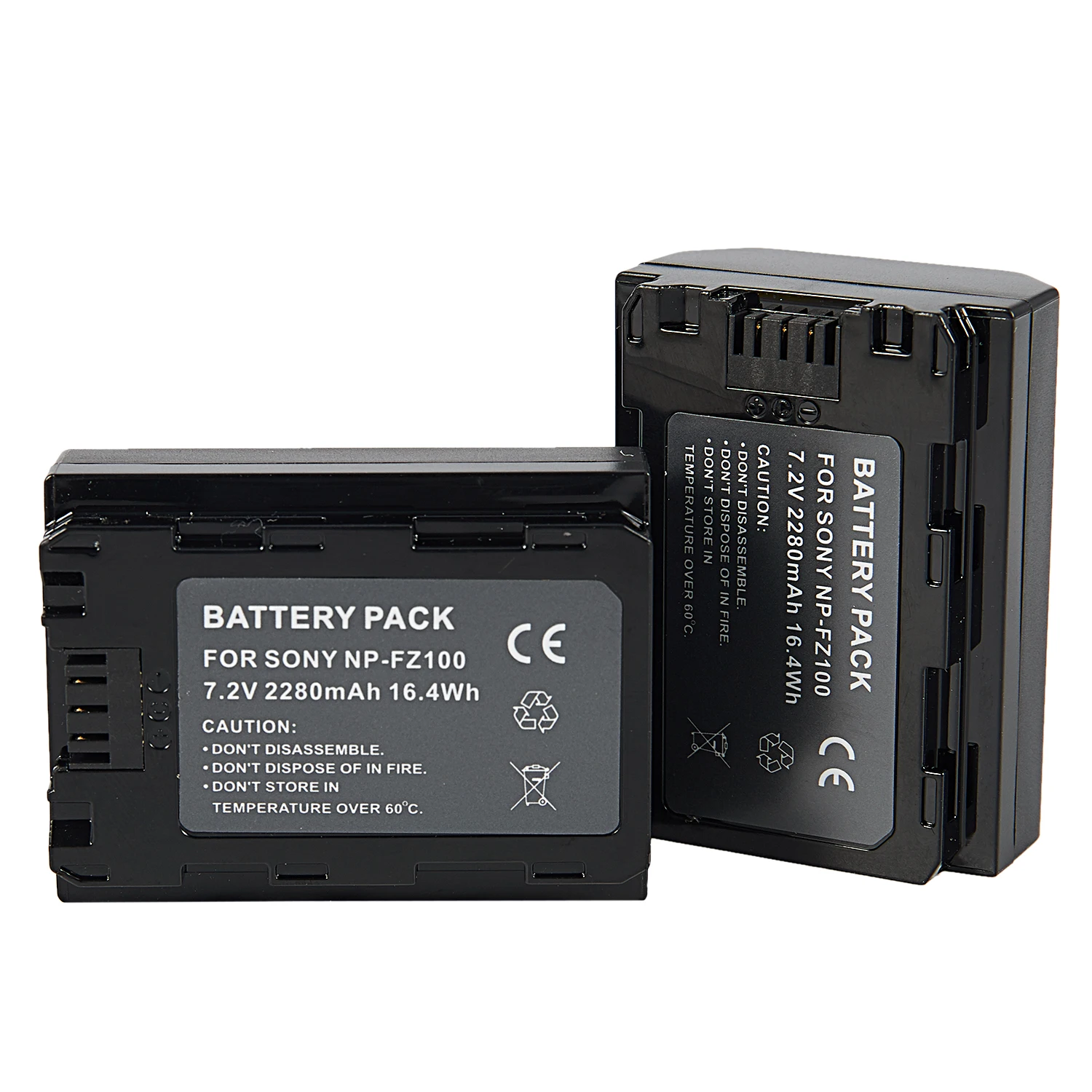 2pcs Battery AC Charger Car charging line and EU power cord for Sony NP-FZ100 Alpha 9 A9 9R Cam | Электроника