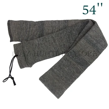 

Hunting Rifle Knit Air Gun Sock 54" Polyester Silicone Treated Rifle Protector Shotgun Cover Case Storage Sleeve Firearm Fabric