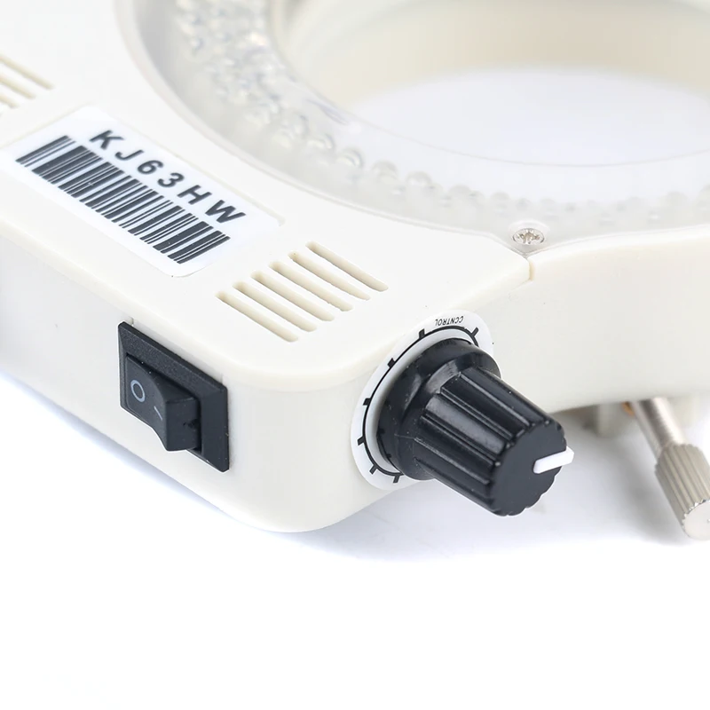 LED Ring Light 144 illuminator For Industry Stereo Trinocular Microscope Video Camera Lens Magnifier 110V 220V microscope lamp,led desk lamp