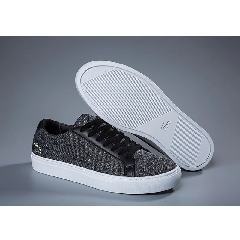 

Lacostelegend shoes men Breathable Mesh leather sneakers Skateboarding casual shoes zapatillas Lacostelegend hombre EU36-45