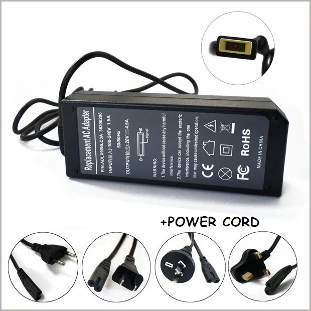 Блок питания для ноутбука Lenovo G series G700 20 в 17 3 А 90 Вт|laptop ac adapter|20v 4.5aac adapter charger |