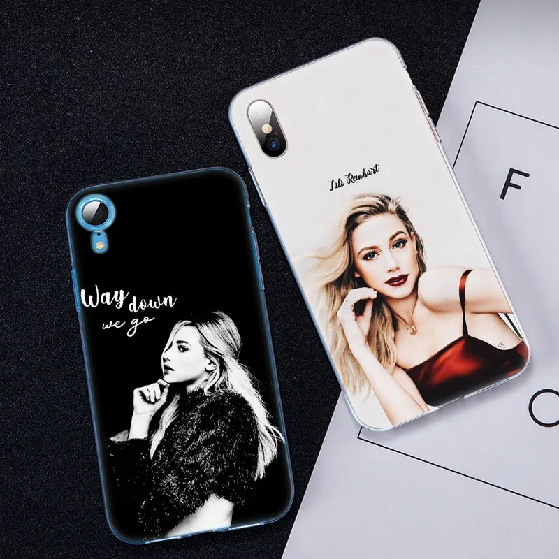 Модный мягкий силиконовый чехол Lili Reinhart Riverdale для Apple iPhone 11 Pro XS MAX XR X 7 8 Plus 6 6s 5