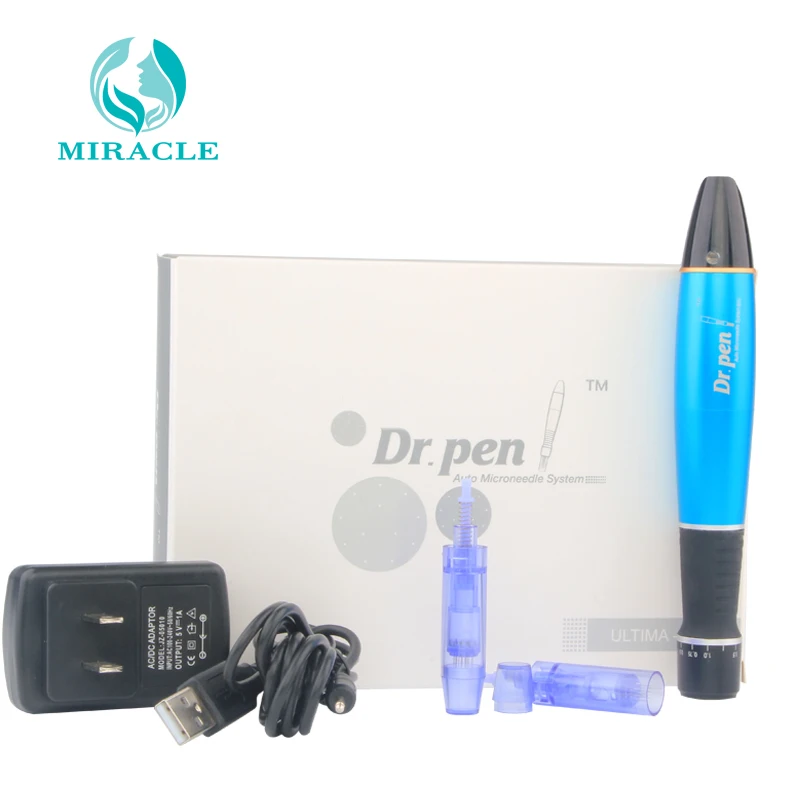 Высокое качество микро иглы Dr. Pen A1 отбеливание пигмент удаление Дерма штамп электрическая ручка
