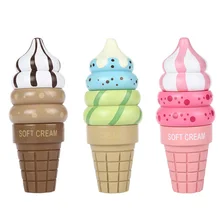 Ice Cream Food Toys Children Play House Gift For Girls Boys Kids' Kitchen Mother Garden Magnetic Toy Cute Simulation Strawberry