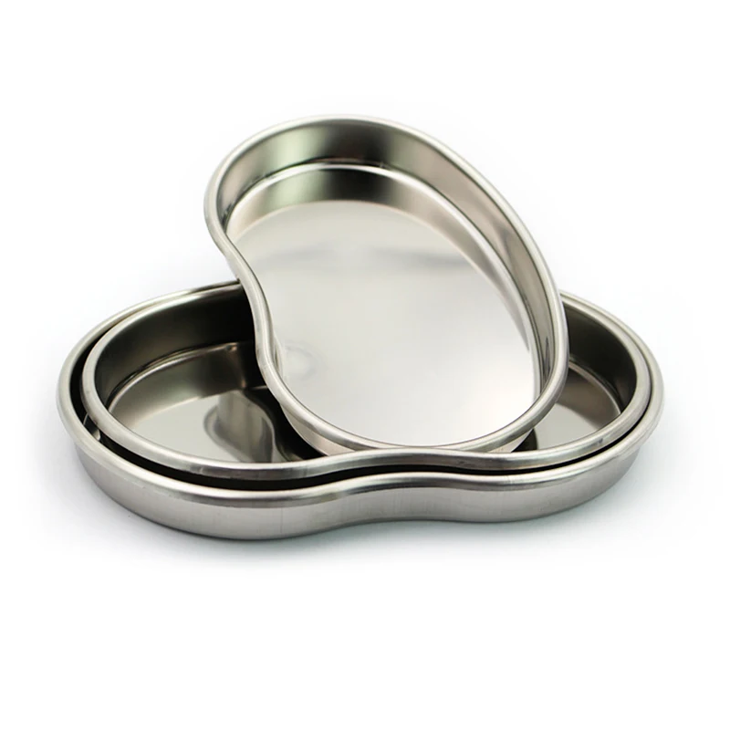 

POSEIDA New Stainless Sreel Surgical Medical Bending Tray Plate Tool For Eyebrow Lip Tattoo 3 Size S/M Sterilization