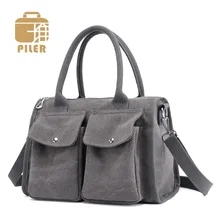 Женские ручные сумки, женские холщовые сумки для женщин, сумка для доктора, сумки, повседневные дизайнерские сумки, холщовые сумки через плечо, Сумка Хобо