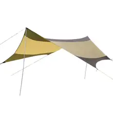 550*560CM Tarp Sun Shelter 210T oxford silver coated Anti UV Rainproof Beach Tent Pergola Awning Canopy Camping Sunshelter цена 550*560CM Tarp Sun Shelter 210T oxford silver coated Anti UV Rainproof Beach Tent Pergola Awning Canopy Camping Sunshelter цены онлайн