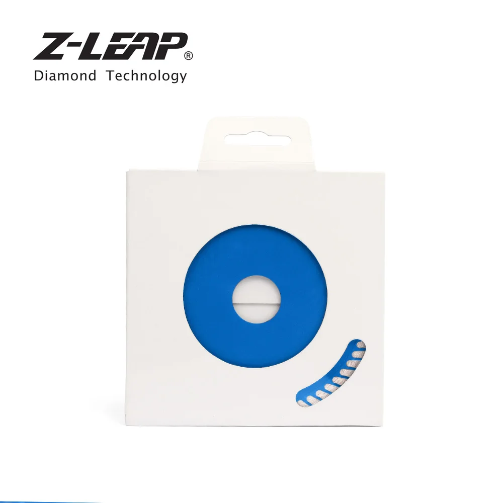 Бриллиантовое лезвие для циркулярной пилы Z LEAP 4 5 дюйма турбо зубцы 115 мм Алмазное