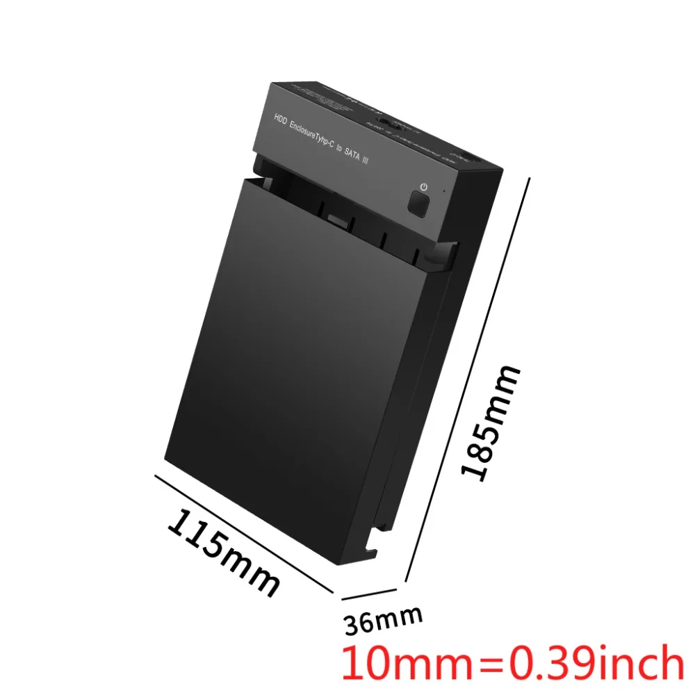 Корпус для жесткого диска USB3.0 к SATA3.0 двойной высокоскоростной 2 5 &quot3 5&quot SSD SATA