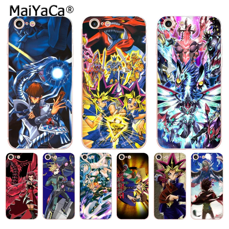 MaiYaCa Yu Gi Oh! Прозрачный мягкий чехол из ТПУ для iPhone 8 7 6 6S Plus X 10 5 5S SE 11pro|Бамперы| |